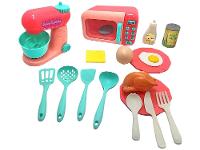 Kit Cozinha Infantil Doce Cozinha Micro-ondas e - 9