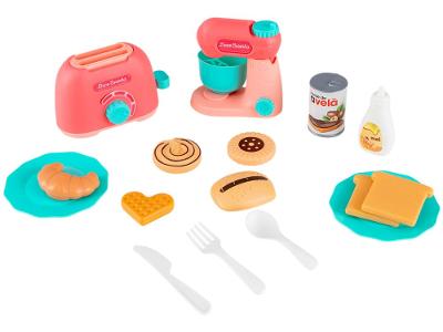 Kit Cozinha Infantil Doce Cozinha Torradeira e 