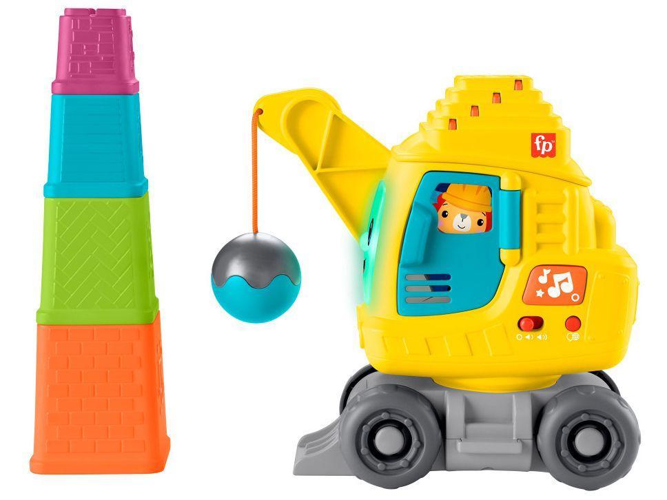 Brinquedo para Bebê Fisher-Price Guindaste Aprenda - 4