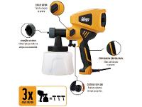 Pistola Pulverizadora para Pintura Elétrica Wap - 4