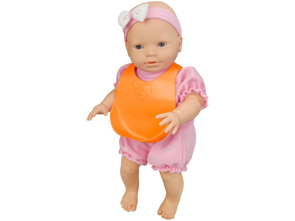 Boneca Baby New Mini Bebê Mania com Babador - 2