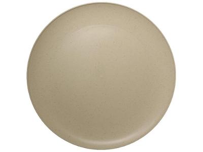 Prato Raso Bege Redondo 27cm Hauskraft FBBU003/BG