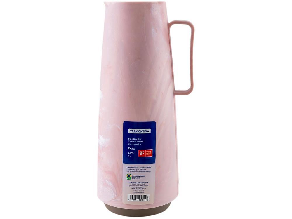 Bule de Chá e Café de Polipropileno Rosa 1L Tramontina Exata - 9