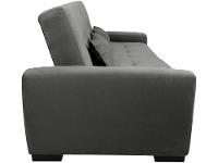 Sofá-cama 3 Lugares Casal Reclinável Veludo Matrix Lavínia - 8