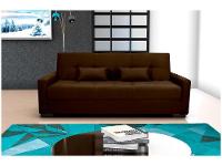 Sofá-cama 3 Lugares Casal Reclinável Veludo Matrix Lavínia - 1