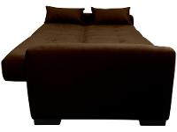 Sofá-cama 3 Lugares Casal Reclinável Veludo Matrix Lavínia - 6
