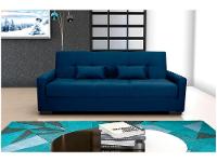 Sofá-cama 3 Lugares Casal Reclinável Veludo Matrix Lavínia - 1