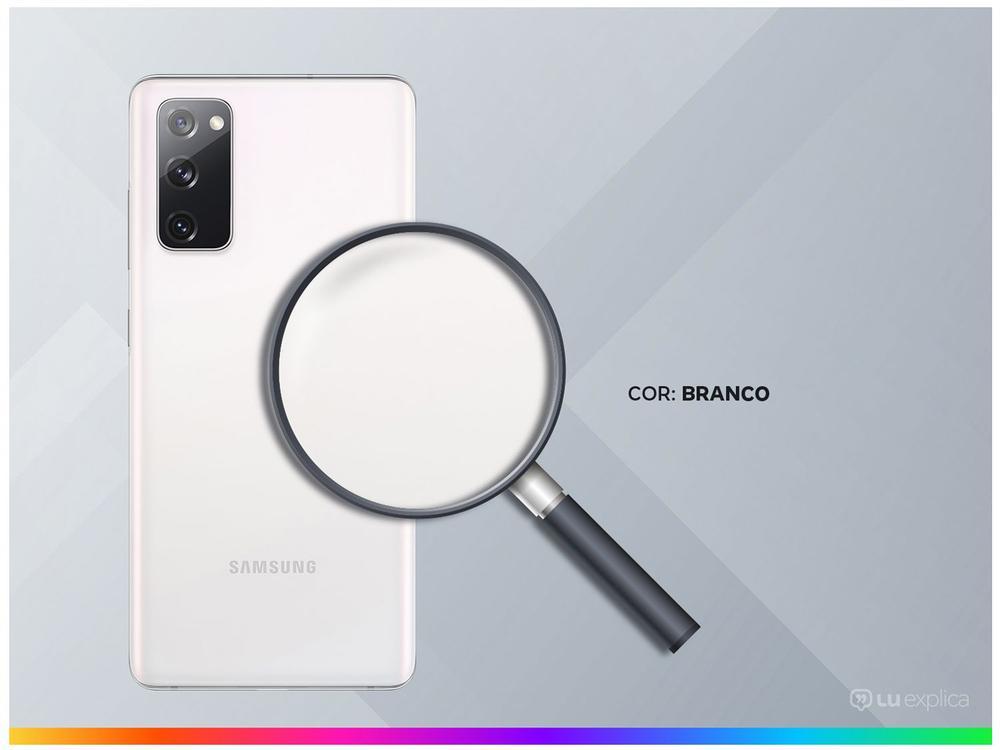 Smartphone Samsung Galaxy S20 FE 5G 128GB Branco Octa-Core 6GB RAM 6,5” Câm. Tripla + Selfie 32MP - 3