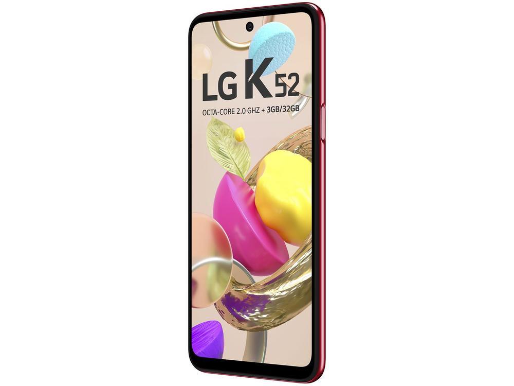 Smartphone LG K52 64GB Vermelho 4G Octa-Core 3GB RAM Tela 6,6” Câm. Quádrupla + Selfie 8MP - 5
