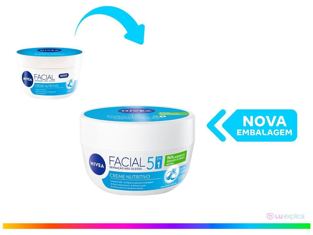 Creme Facial Nutritivo NIVEA Ultraleve 7 em 1 100g - 10
