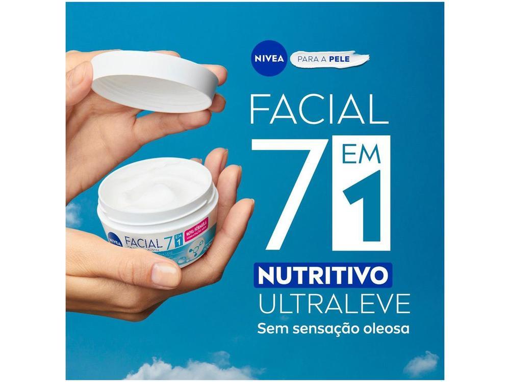 Creme Facial Nutritivo NIVEA Ultraleve 7 em 1 100g - 3