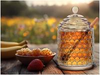 Meleira de Vidro Hauskraft Sweet com Colher 320ml - 2