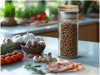 Pote de Vidro Hermético Hauskraft com Tampa Redondo 1,2L Liege - 2