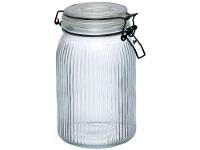 Pote de Vidro Hermético Hauskraft com Tampa Redondo 1,4L Millo - 1