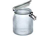 Pote de Vidro Hermético Hauskraft com Tampa Redondo 1L Millo - 3