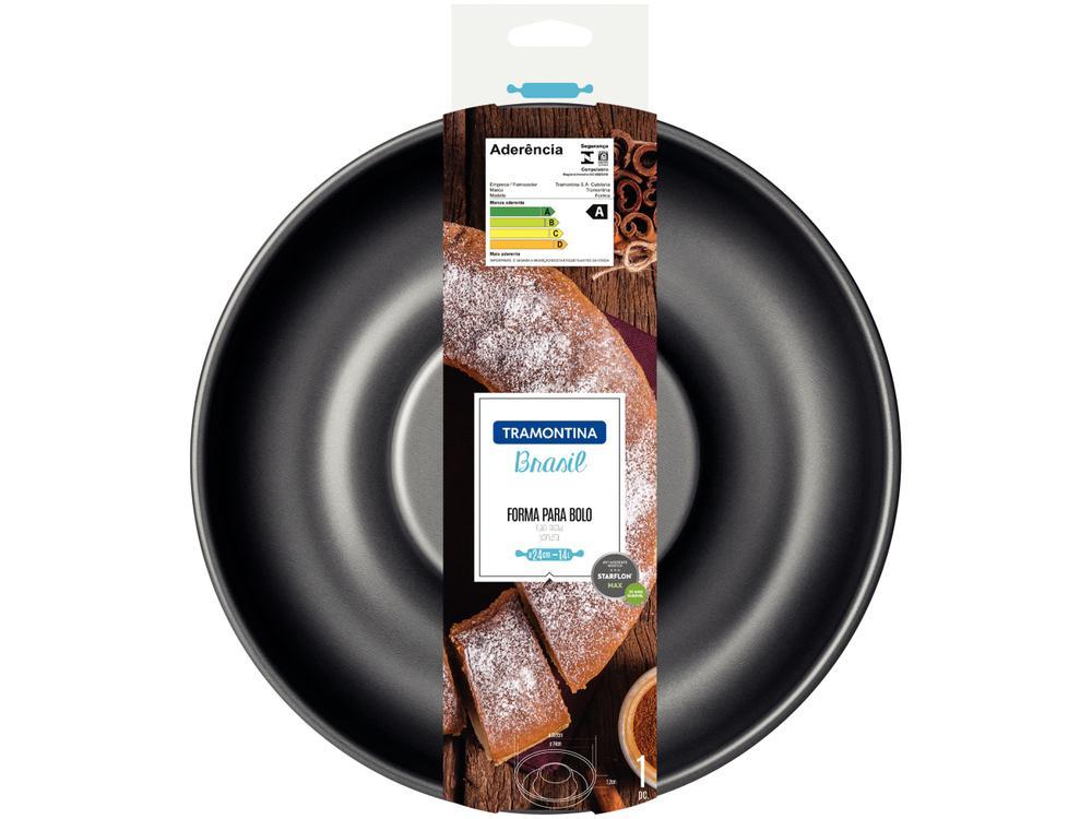 Forma de Bolo de Alumínio Redonda 24cm Tramontina - 5
