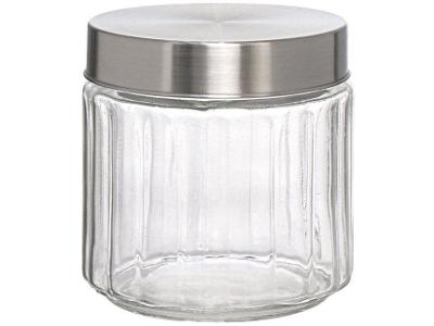 Pote de Vidro Hauskraft com Tampa Redondo 800ml Cabane
