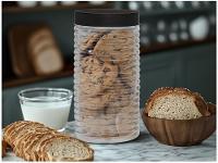 Pote de Vidro Hauskraft  Características com Tampa Redondo 1,7L Fontana - 2