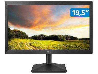 Monitor PC LG 20MK400H-B 19,5" LED HD HDMI VGA (D-Sub) 75Hz 2ms(GtG) Ajuste de Inclinação Reader Mode