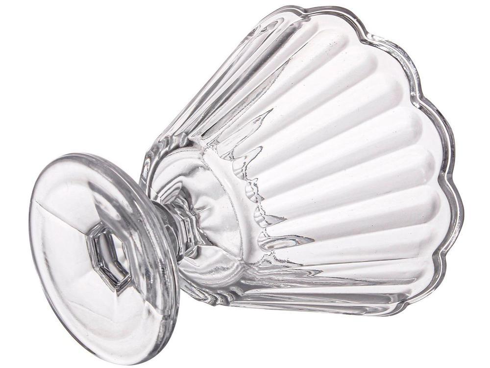 Jogo de Taças de Vidro para Sobremesa Transparente 150ml 6 Peças Haus Concept Lótus - 7