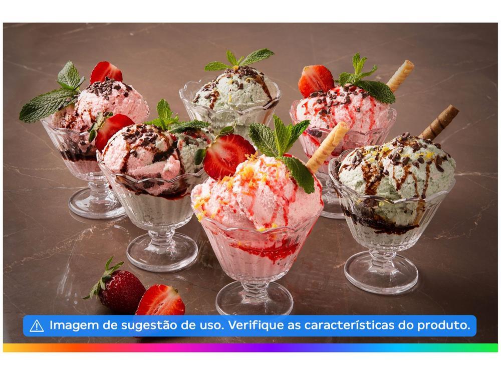 Jogo de Taças de Vidro para Sobremesa Transparente 150ml 6 Peças Haus Concept Lótus - 19