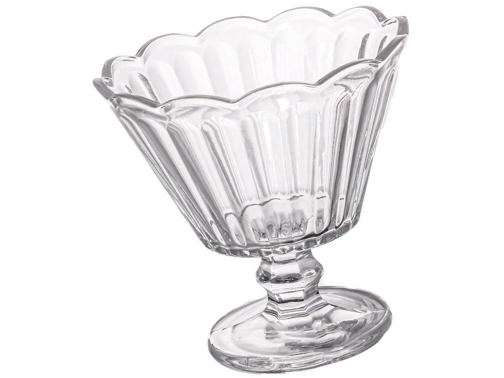 Jogo de Taças de Vidro para Sobremesa Transparente 150ml 6 Peças Haus Concept Lótus - 26