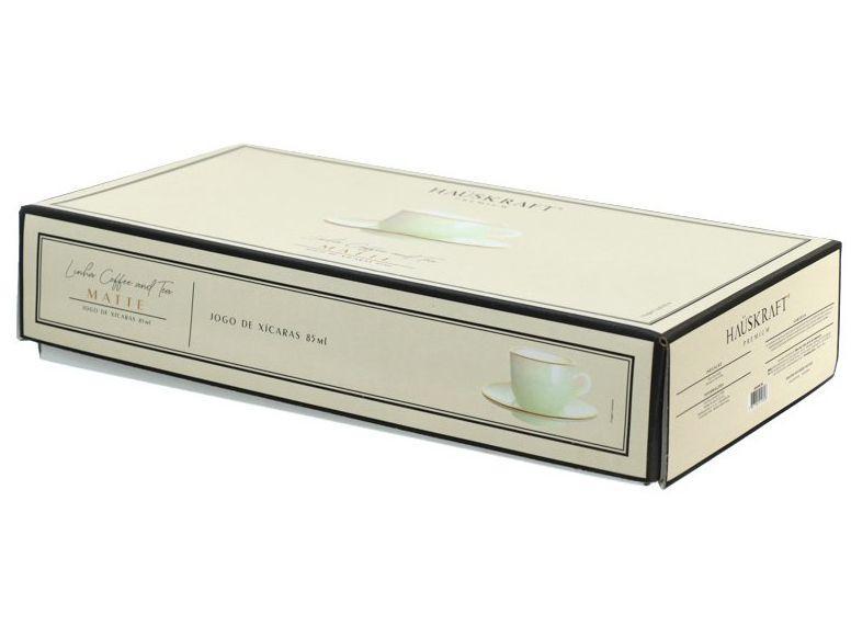 Jogo de Xícaras de Café 85ml Hauskraft Matte 4 Peças - 5