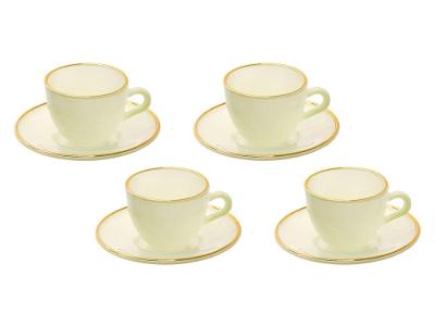Jogo de Xícaras de Café 85ml Hauskraft Matte 4 Peças