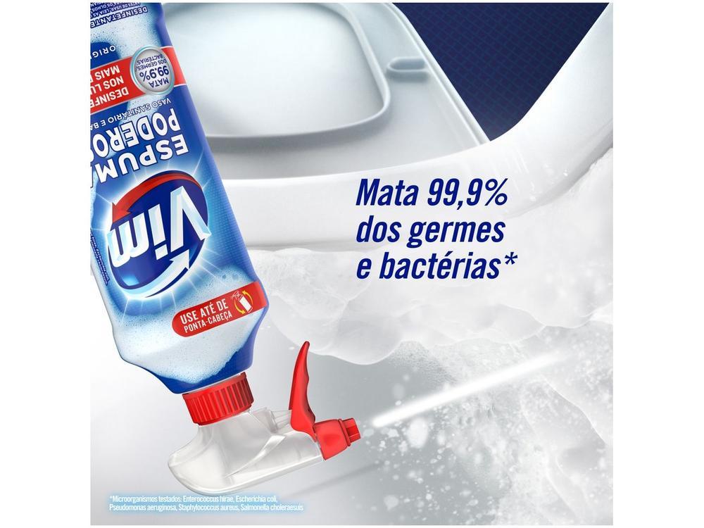 Desinfetante Spray Vim Espuma Poderosa 450ml - 5