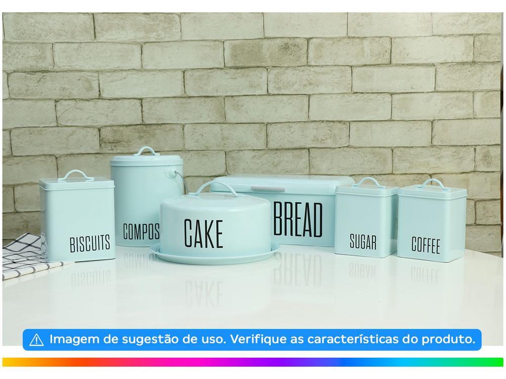 Pote Hauskraft com Tampa Quadrado 1,7L Silky - 2