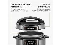 Panela de Pressão Elétrica 6L Mondial Digital Master Cooker PE-60-6L-I - 7