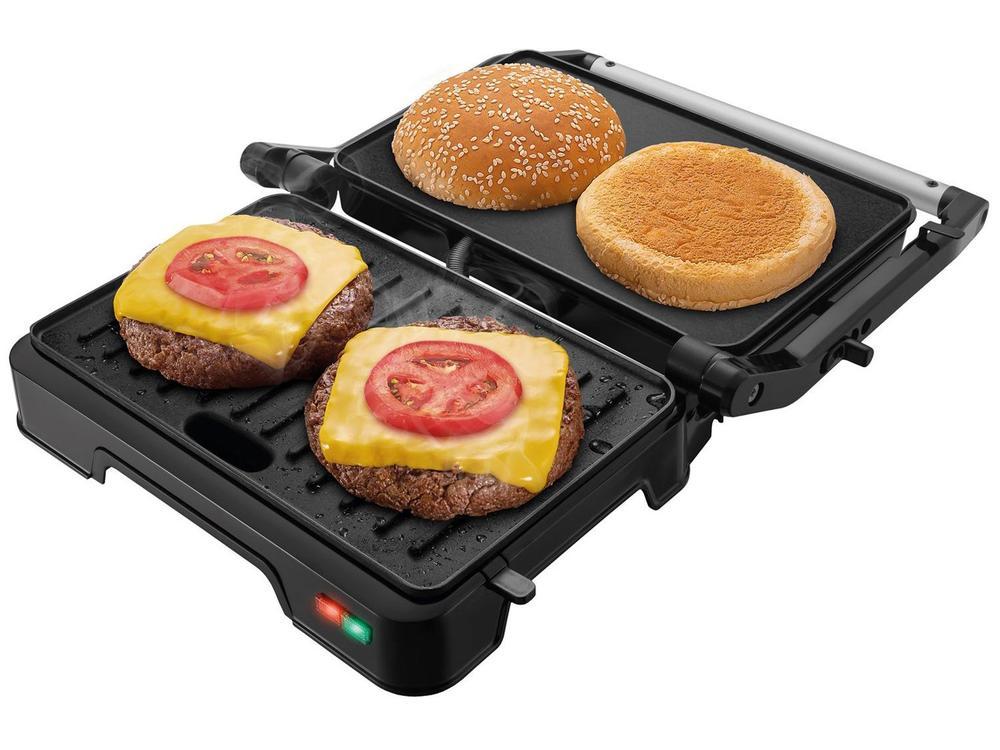 Grill Mondial PG-01-180 Master Press Duo 3 em 1 Retangular com Chapa 1000W - 1