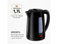 Chaleira Elétrica Mondial Pratic Hot CE-17 Preta 1,7L