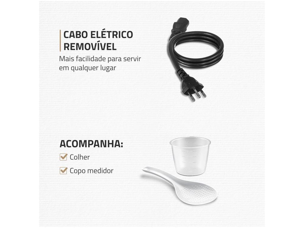 Panela de Pressão Elétrica 5L Mondial Pratic Cook PE-48-5L-I - 9