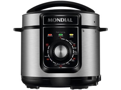Panela de Pressão Elétrica 5L Mondial Pratic Cook PE-48-5L-I