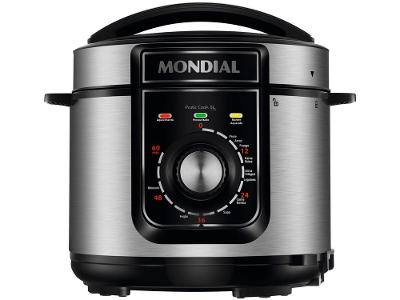 Panela de Pressão Elétrica 5L Mondial Pratic Cook PE-48-5L-I