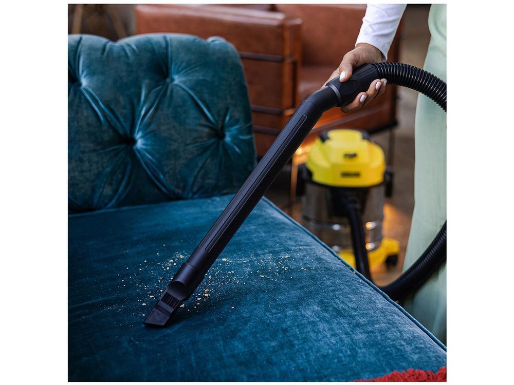 Aspirador de Pó e Água 3 em 1 Kärcher com Filtro HEPA 1700W WDL 1S Amarelo - 3