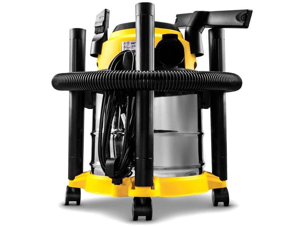 Aspirador de Pó e Água 3 em 1 Kärcher com Filtro HEPA 1700W WDL 1S Amarelo - 8