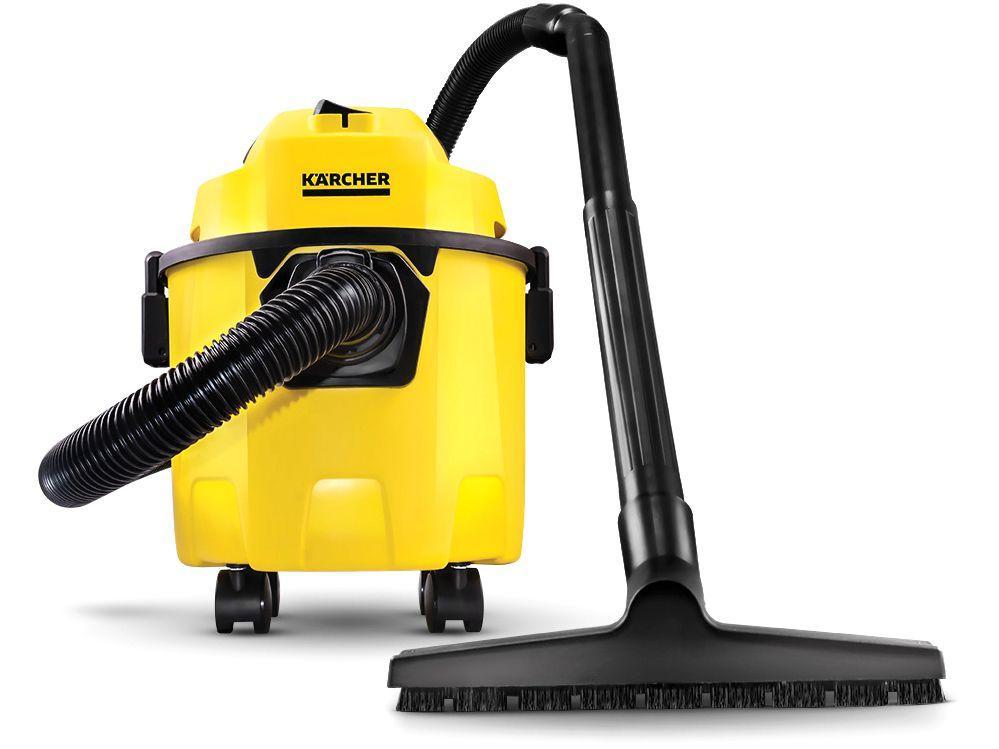 Aspirador de Pó e Água 3 em 1 Kärcher 1500W WDL 1 Amarelo - 13