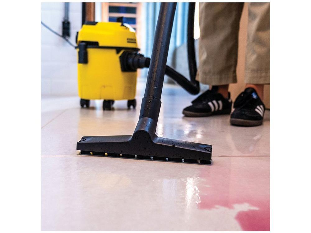 Aspirador de Pó e Água 3 em 1 Kärcher 1500W WDL 1 Amarelo - 3