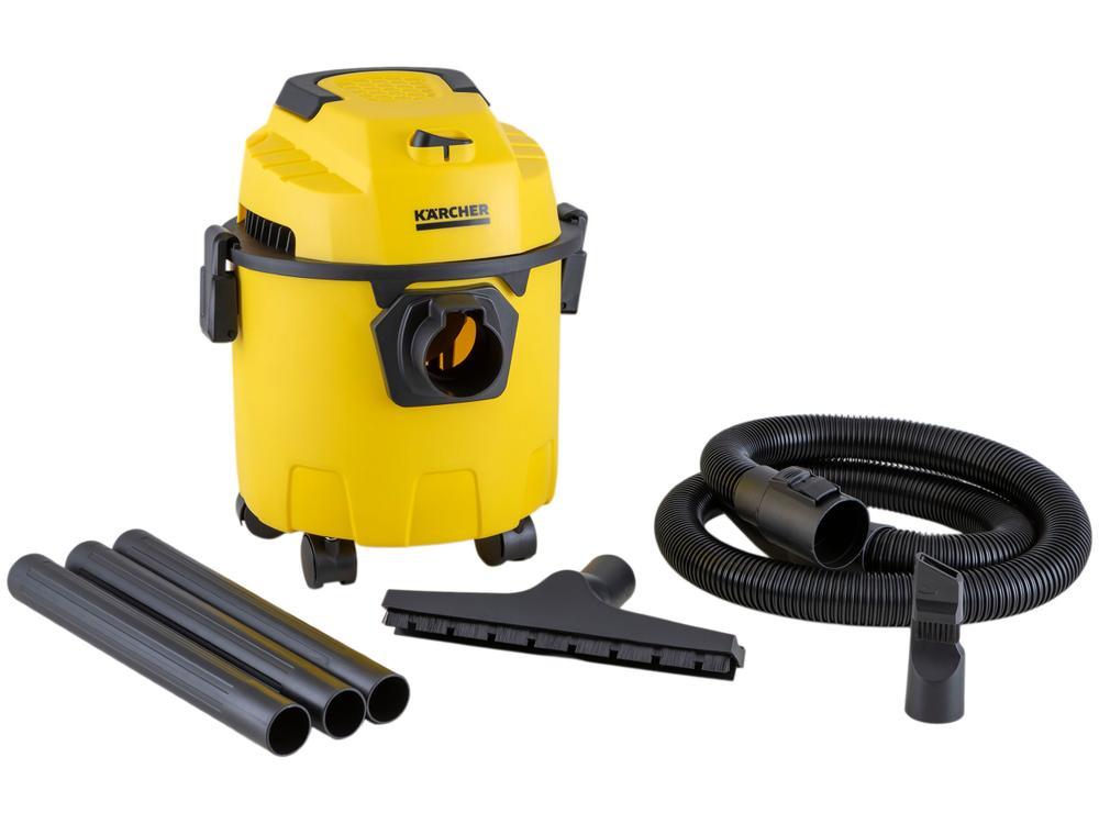 Aspirador de Pó e Água 3 em 1 Kärcher 1500W WDL 1 Amarelo - 7