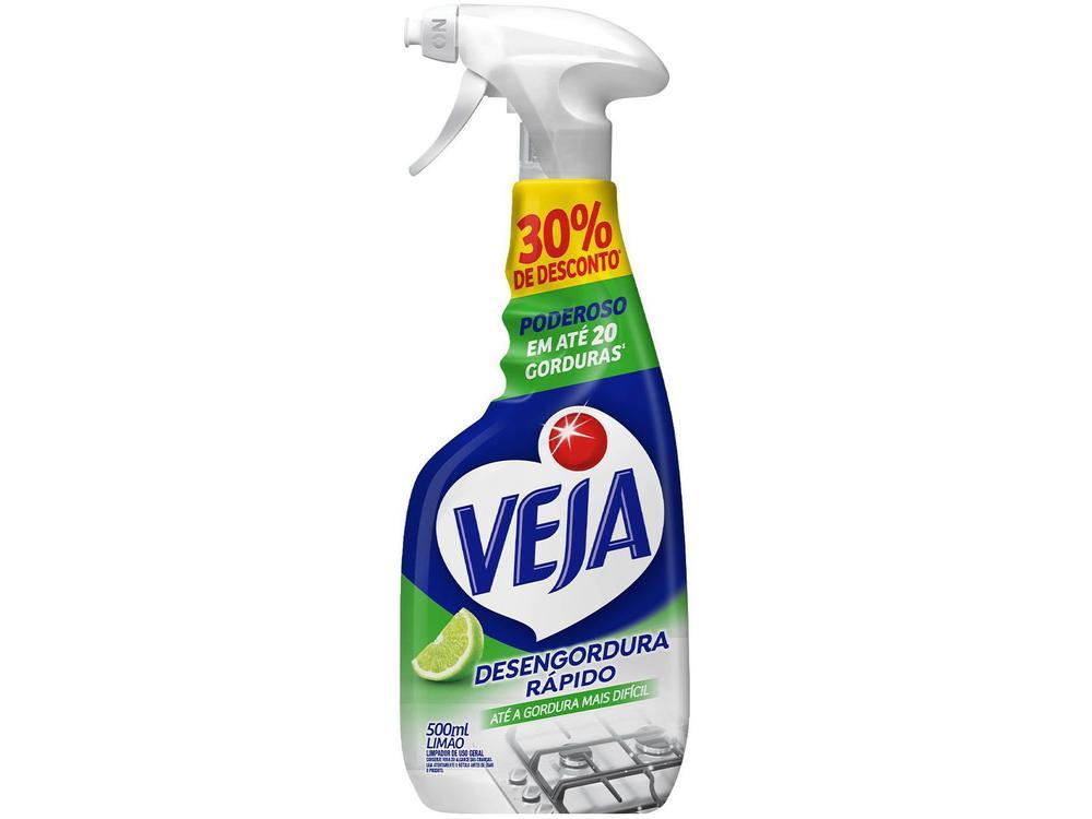 Desengordurante Spray Veja Cozinha Limão 500ml  - 1