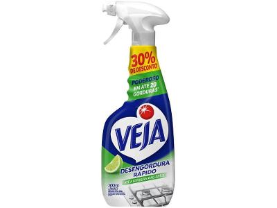 Desengordurante Spray Veja Cozinha Limão 500ml 