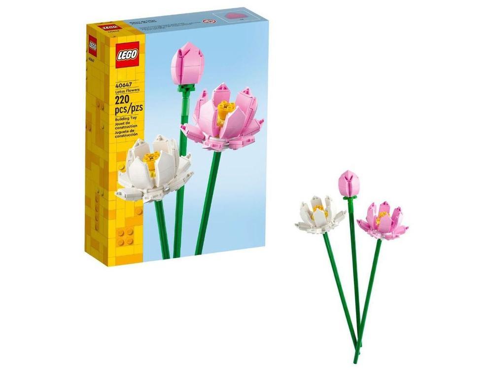 LEGO Iconic Flores de Lótus 40647 220 Peças  - 1