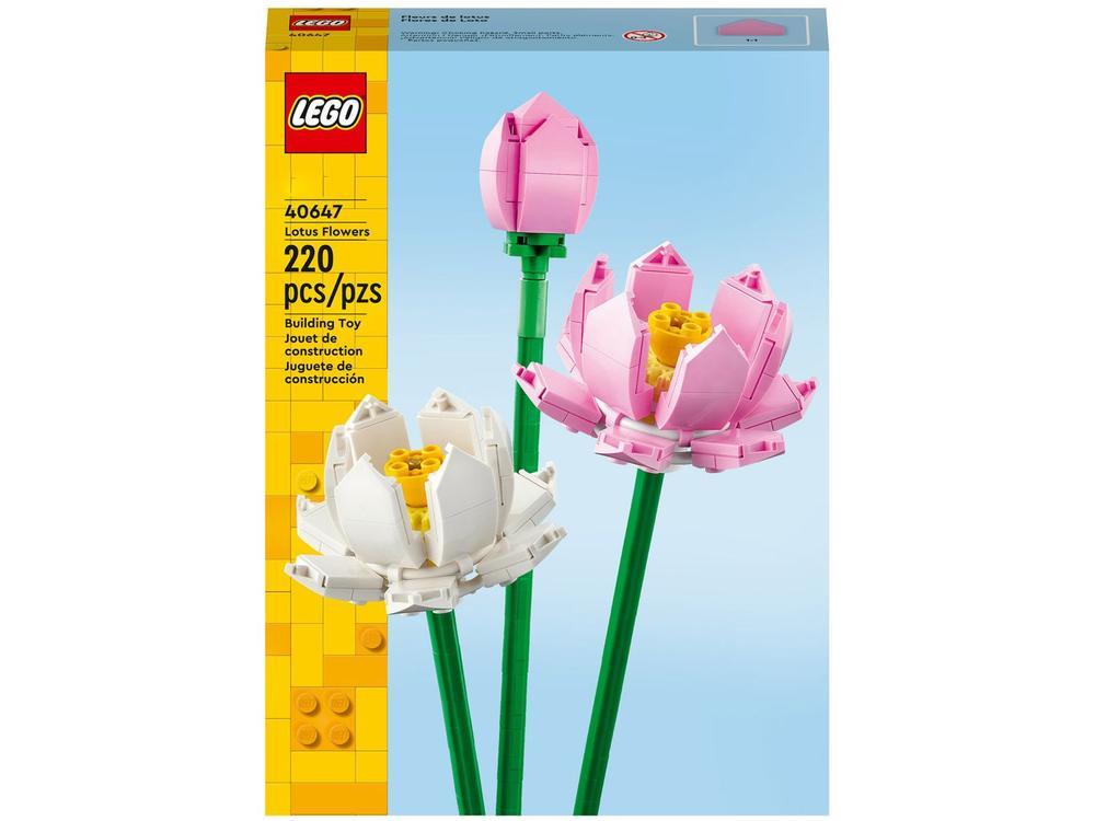 LEGO Iconic Flores de Lótus 40647 220 Peças  - 2