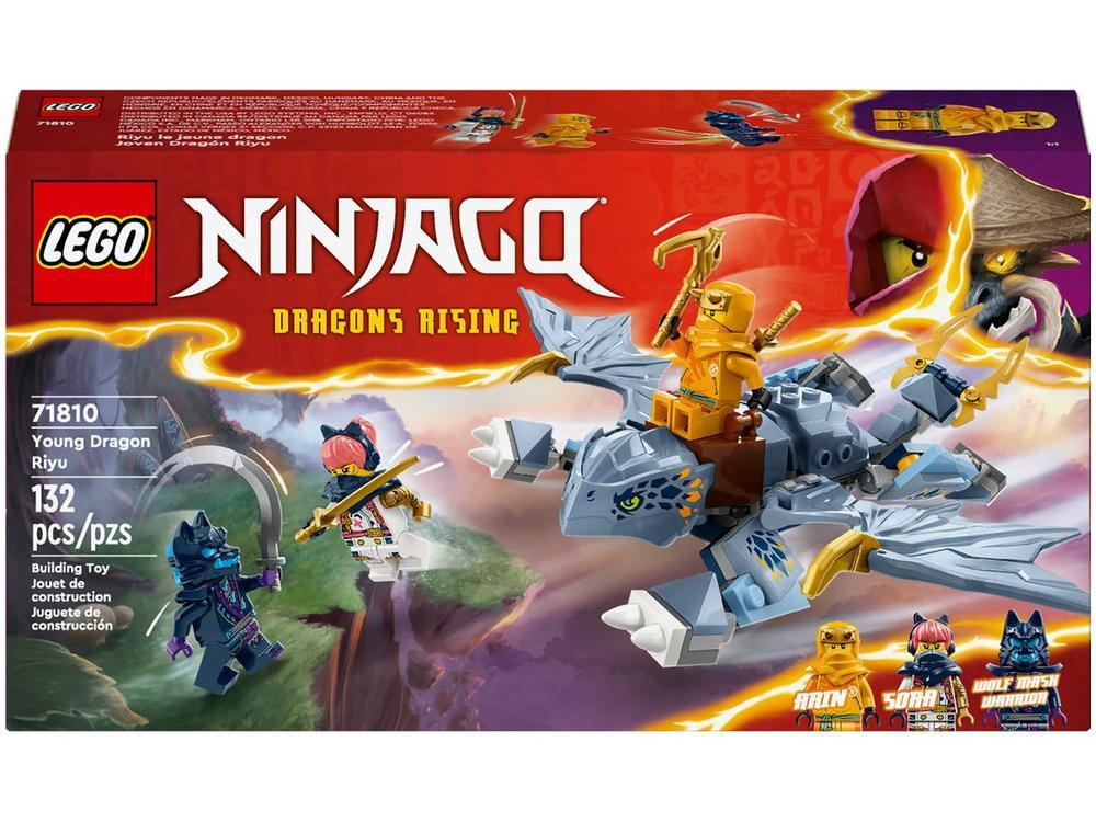 LEGO Jovem Dragão Riyu 71810 132 Peças - 9