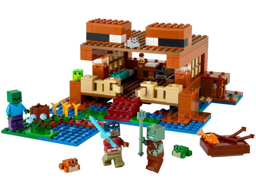 LEGO Minecraft A Casa Sapo 21256 400 Peças - 3