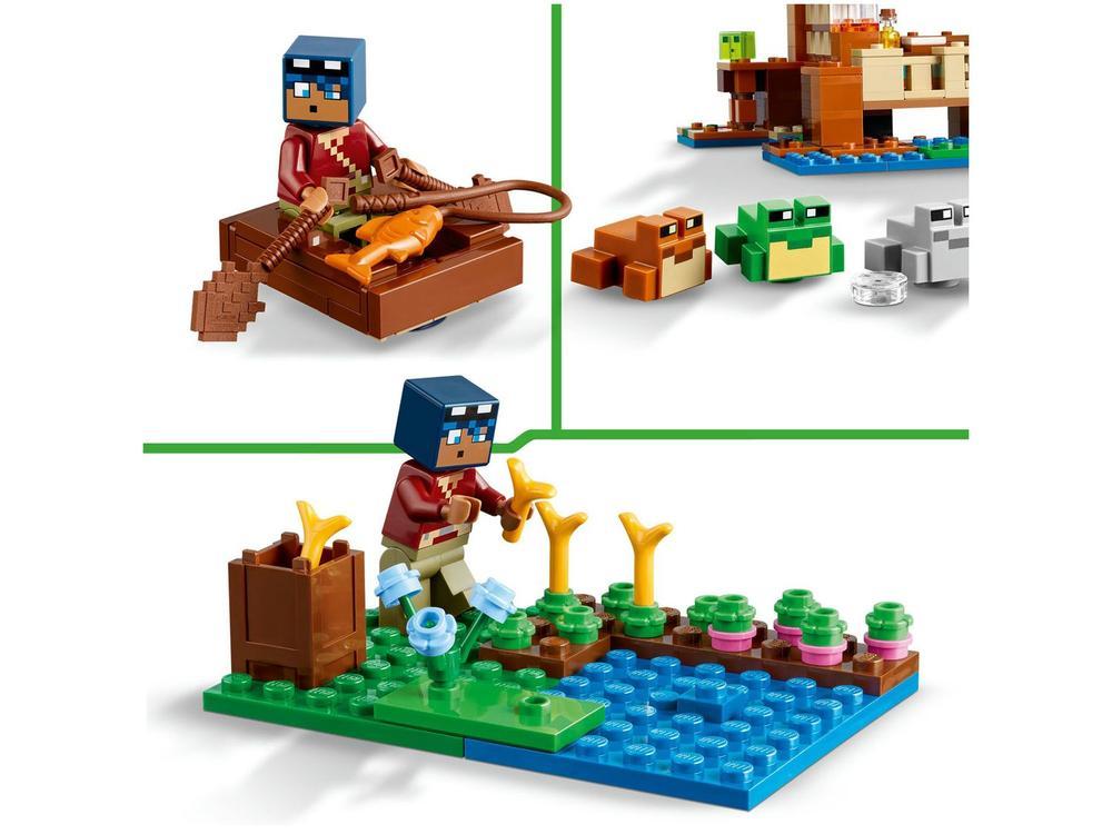 LEGO Minecraft A Casa Sapo 21256 400 Peças - 7
