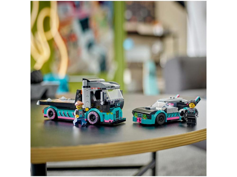 LEGO City Carro de Corrida e Caminhão-Cegonha - 6
