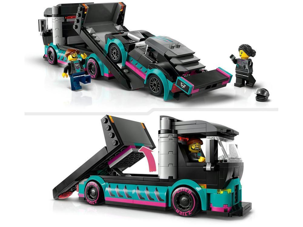 LEGO City Carro de Corrida e Caminhão-Cegonha - 8